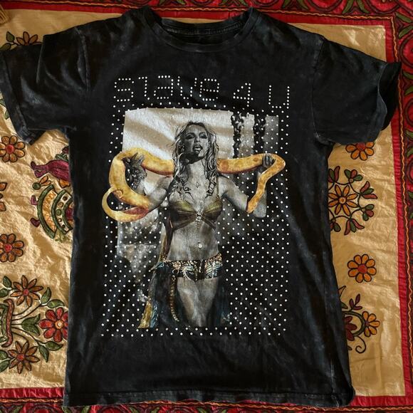 Brittney Spears Tee I am A slave size Small - Picture 1 of 4